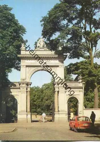 Berlin Pankow - Bürgerpark - Eingang - Verlag Bild und Heimat Reichenbach