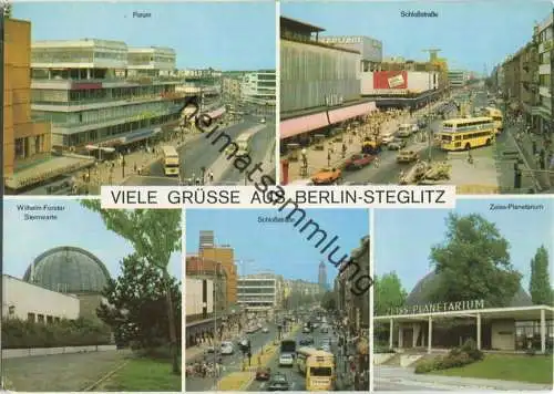 Berlin-Steglitz - Schloßstraße - BVG-Bus - Verlag Schöning & Co. Berlin