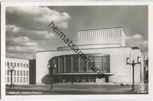 Berlin - Schiller-Theater - Foto-Ansichtskarte - Verlag Klinke & Co. Berlin