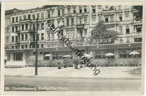 Berlin - Stuttgarter Platz - Omnibusbahnhof - Foto-Ansichtskarte - Verlag Rud. Pracht Berlin