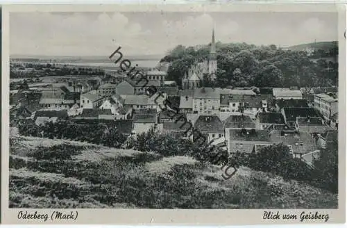 Oderberg - Blick vom Geisberg - Verlag W. Meyerheim Berlin