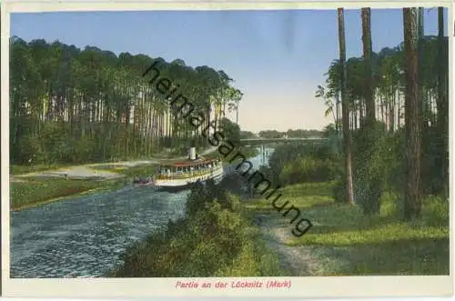 Löcknitz - Fahrgastschiff - Verlag W. Meyerheim Berlin