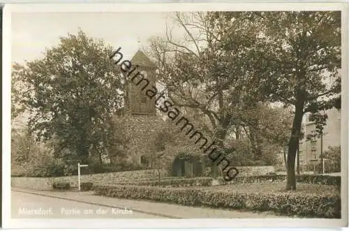 Zeuthen (Mark) - Miersdorf - Kirche - Foto-Ansichtskarte - Verlag W. Meyerheim Berlin