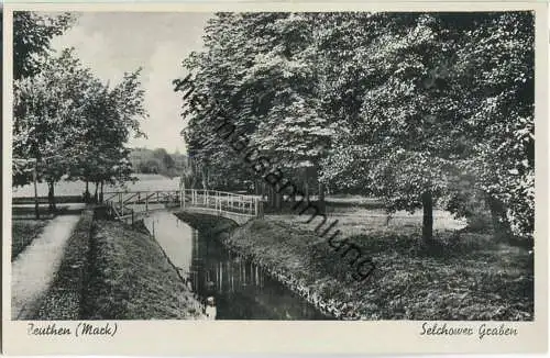 Zeuthen (Mark) - Selchower Graben - Verlag W. Meyerheim Berlin