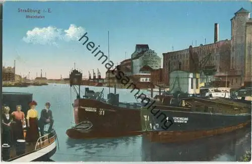 Strasbourg - Strassburg - Rheinhafen - Feldpost - Verlag Felix Luib Strassburg