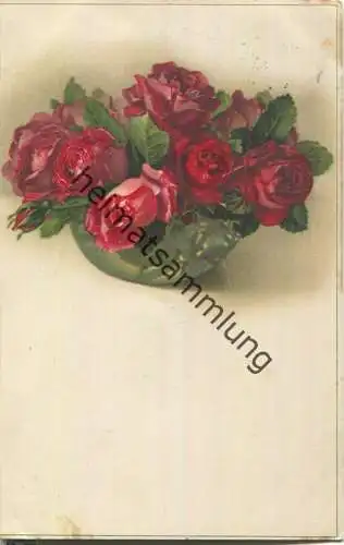 Rosen - Verlag Meissner & Buch Leipzig Serie 2211 - Bahnpost