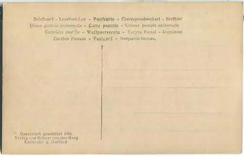 Bretten - Melanchton-Haus - erbaut von Professor Billing Karlsruhe - Verlag Robert von der Burg Durlach 1906