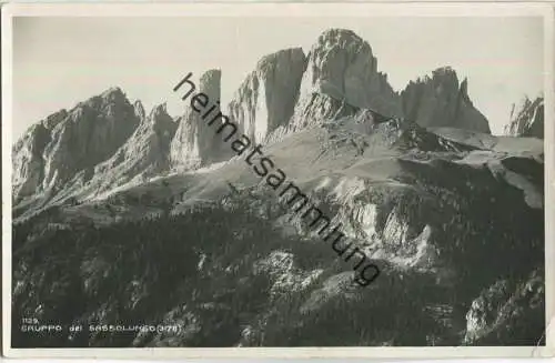 Gruppo del Sassolungo - Foto-AK - Verlag Fot. G. Ghedina Cortina d'Ampezzo