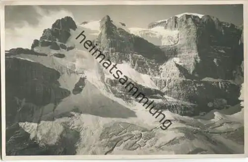 Gruppo di Brenta - Cima di Brenta visto dall Dente di Sella - Foto-AK 20er Jahre - Verlag Leo Baehrendt Merano 1925