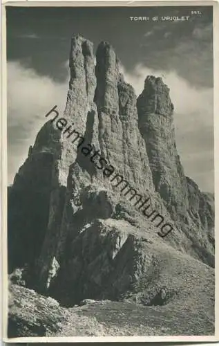 Tori di Vajolet - Foto-AK 20er Jahre