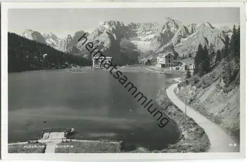 Misurina - Sorapis - Foto-AK - Verlag Ghedina Cortina d' Ampezzo