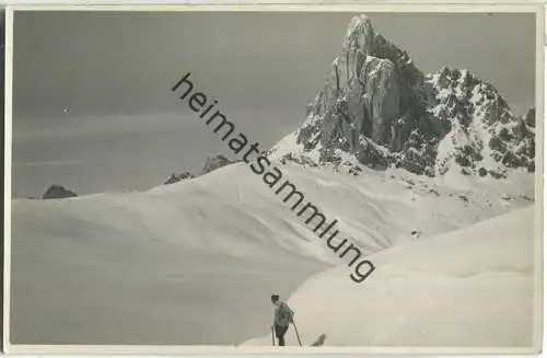 Monte Gusella - Passo Giau - Foto-Ansichtskarte 20er Jahre