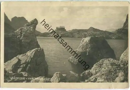 Laserzsee - Karlsbader Hütte - Verlag Kilophot Ges. m. b. H. Wien