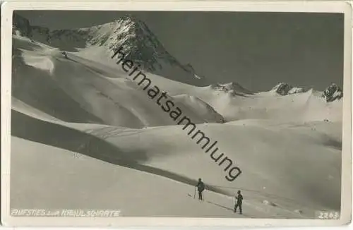 Kräulscharte - Foto-Ansichtskarte - Verlag Much Heiss Innsbruck