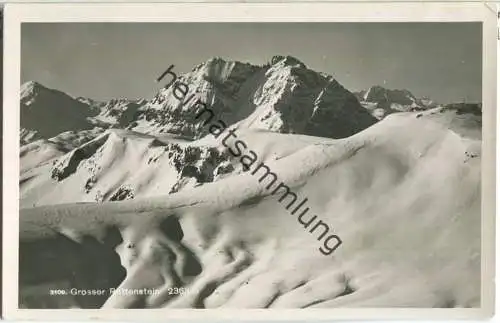 Grosser Rettenstein - Foto-Ansichtskarte - Verlag H. Birkmeyer Garmisch