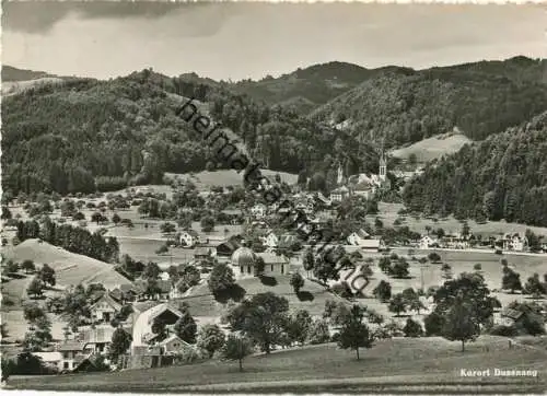 Dussnang - Foto-AK Grossformat - Verlag Globetrotter Luzern gel. 1954