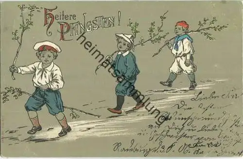 Heitere Pfingsten - Künstlerkarte