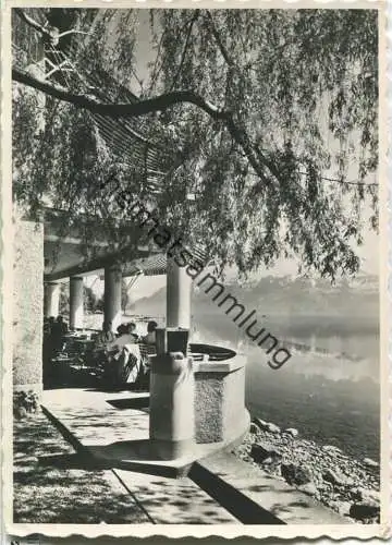 Lutry - Le Restaurant au vieux Stand - Foto-Ansichtskarte - Edition Photo-Metzger Lausanne