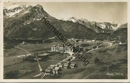 Maloja - Foto-AK - Edition Photoglob Zürich gel. 1926