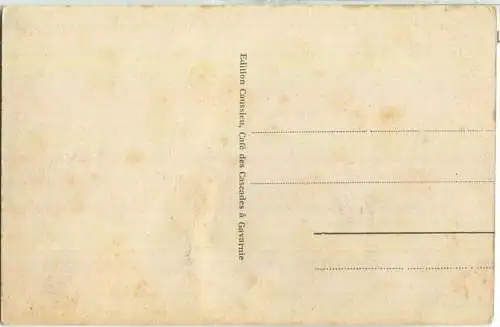 Gavarnie - Le Cirque vu du Village - Edition Caussieu Gavarnie