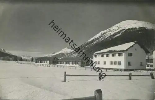 La Punt-Chamues-ch - Ferienhäuser CVJM - Foto-AK - Verlag G. Sommer Samedan gel. 1959