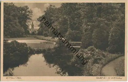 Zittau - Partie an der Weinau 30er Jahre