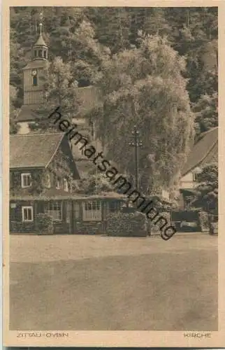 Zittau-Oybin - Kirche 30er Jahre