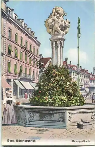 Bern - Bärenbrunnen - Unionspostkarte ca. 1905