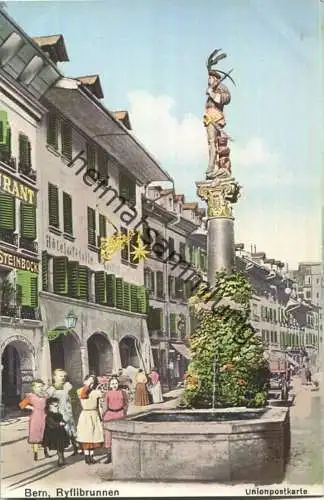 Bern - Ryflibrunnen - Unionspostkarte ca. 1905