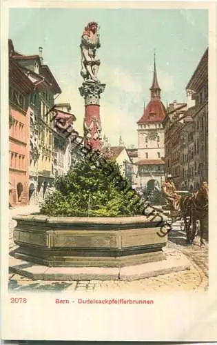 Bern - Dudelsackpfeifferbrunnen ca. 1905