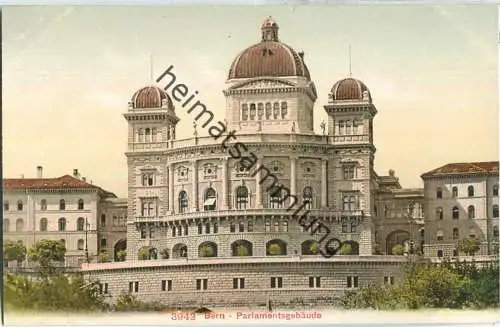 Bern - Parlamentsgebäude - Edition Photoglob Co. Zürich ca. 1905