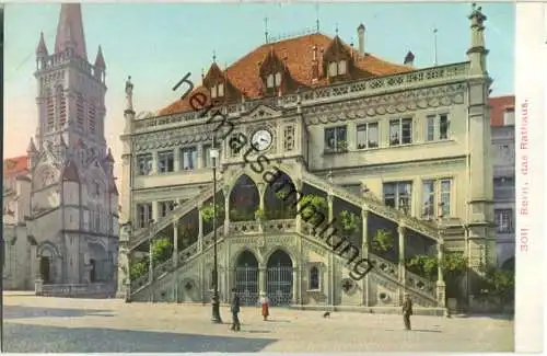 Bern - Rathaus ca. 1905 - Verlag Wehrli AG Kilchberg