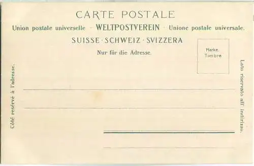 Geneve et le Quai du Montblanc - Edition Louis Glaser Leipzig ca. 1900