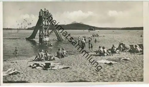 Stare Splavy - Thammühl - Machovo jezero Hirschberger See - Foto-AK