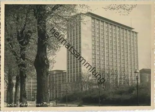 Berlin-Wilmersdorf - Fehrbelliner-Platz - Foto-Ansichtskarte Großformat Handabzug - Verlag Bruno Schroeter 60er Jahre