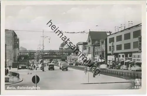 Berlin-Charlottenburg - Hardenbergstrasse - Verlag Klinke & Co. Berlin - Foto-AK 50er Jahre