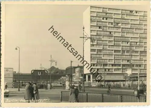 Berlin-Charlottenburg - Hardenbergstrasse - Foto-AK Großformat 1960 Handabzug - Verlag Bruno Schroeter Berlin