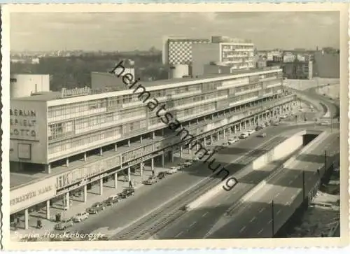 Berlin-Charlottenburg - Hardenbergstrasse - Foto-AK Großformat 1961 Handabzug - Verlag Bruno Schroeter Berlin