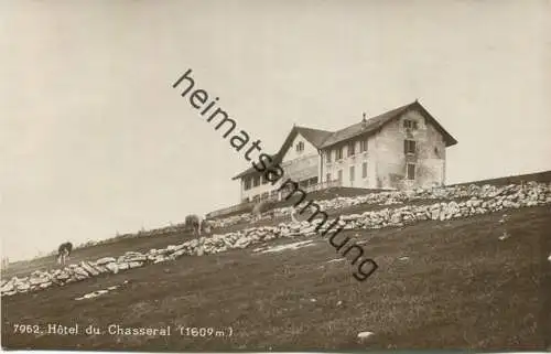 Hotel du Chasseral - Foto-AK - Verlag Phototypie Co. Neuchatel