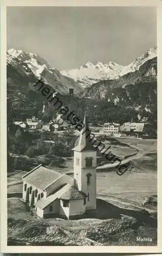 Maloja - Foto-Ansichtskarte - Verlag J. Gaberell Thalwil 30er Jahre