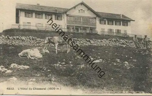 L'Hotel du Chasseral - Verlag Phototypie Co. Neuchatel