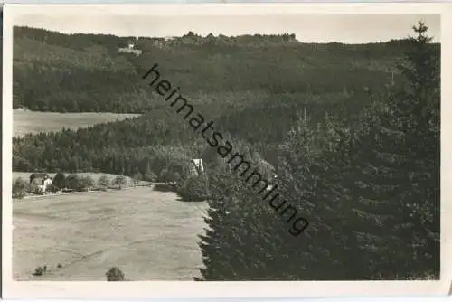 Erlbach - Eubabrunn mit Sommerfrische Gebauer am Hohen Stein - Foto-Ansichtskarte - Verlag Gerhard Dick Erlbach