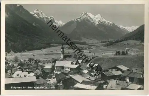 Fulpmes im Stubaital - Foto-Ansichtskarte - Tiroler Kunstverlag Chizzali Innsbruck