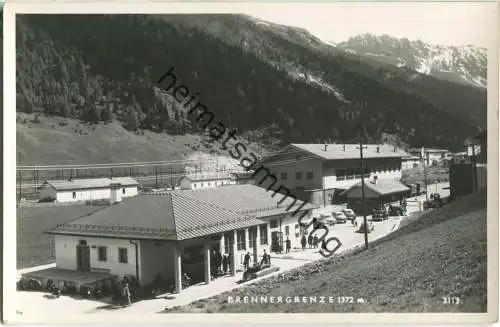 Brennergrenze - Foto-Ansichtskarte 30er Jahre - Verlag Much Heiss Nachf. Innsbruck
