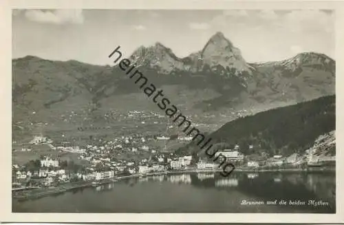 Brunnen - Foto-AK - Verlag Photoglob-Wehrli Zürich