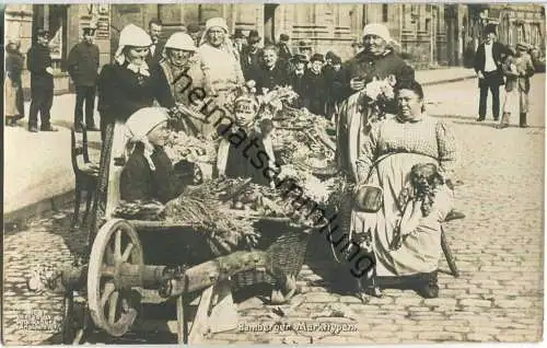 Bamberg - Markttypen - Foto-Ansichtskarte - Verlag Wilh. Kröner Bamberg 1907