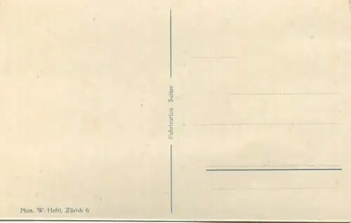 Oberhornsee mit Jungfrau - Foto-AK - Verlag W. Hefti Zürich