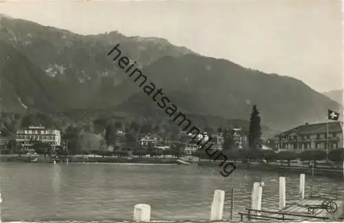 Bönigen - Foto-AK - Verlag H. Steinhauer Interlaken gel. 1951