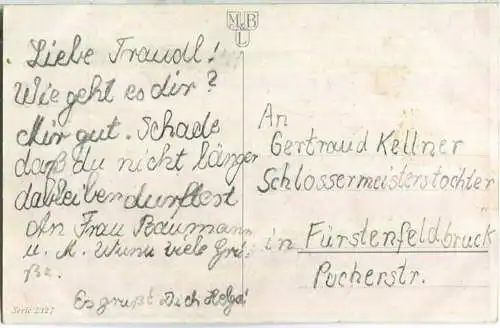 Frühlingslied - Künstlerkarte signiert C. Sporleder - Verlag Meissner & Buch Leipzig Serie 2327