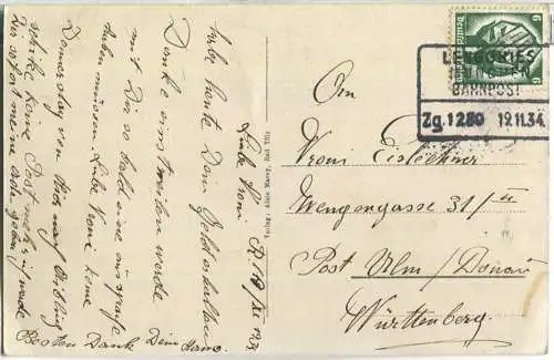 Reichersbeuern - Schloss Sigrip - Schloss Sigriz - Bahnpost - Verlag Alois Marey Bad Tölz